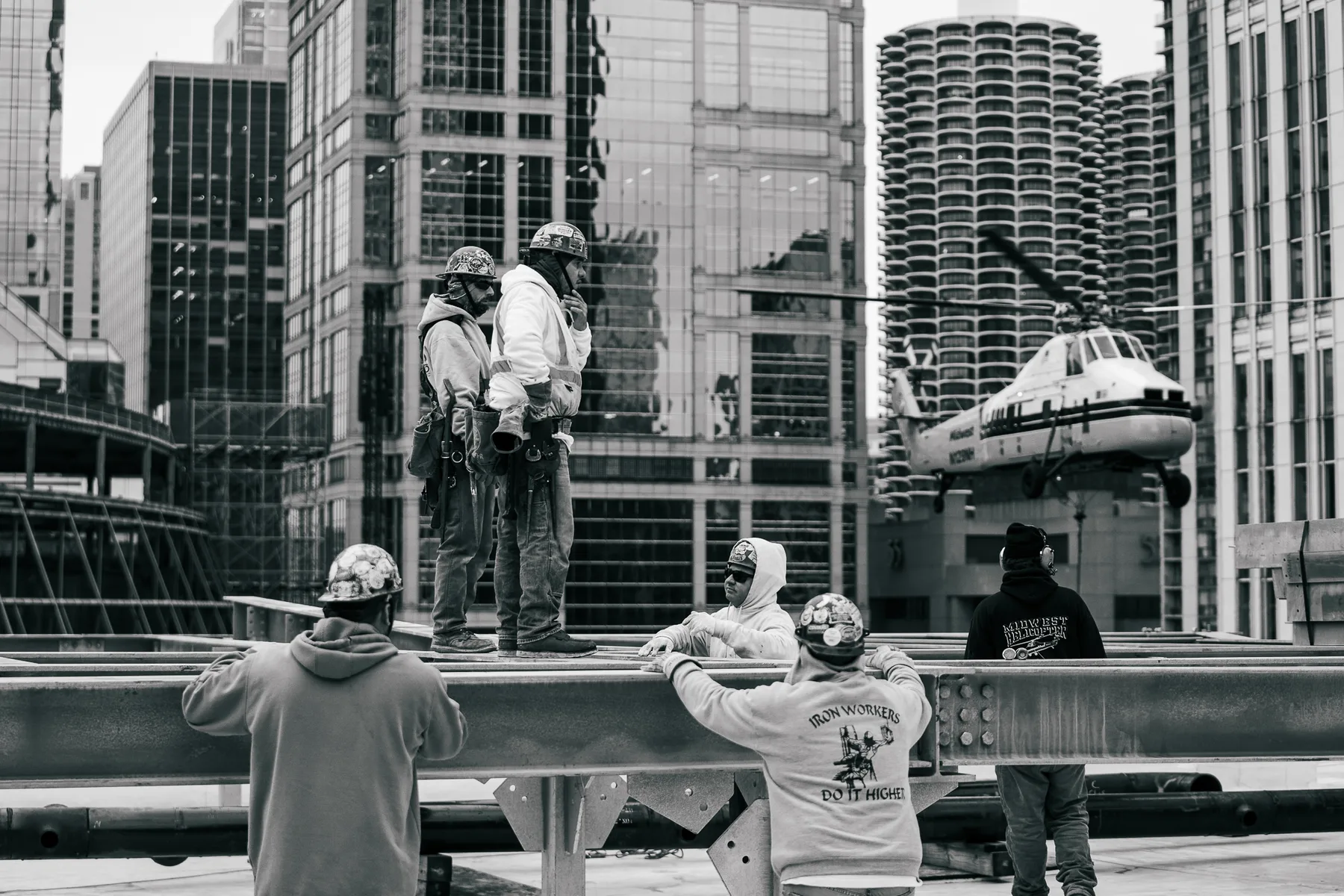 Chicago City Hall Rooftop RTU Platforms field photo 6