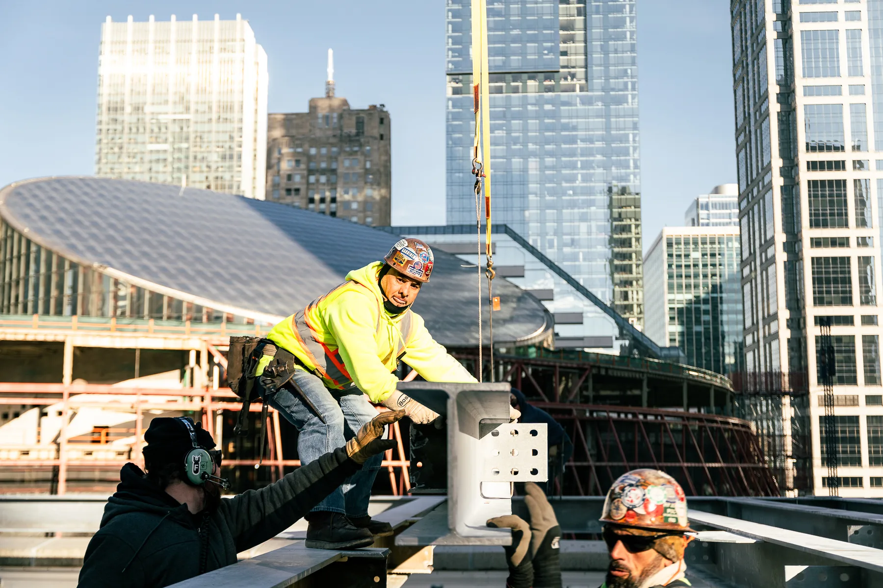 Chicago City Hall Rooftop RTU Platforms field photo 10