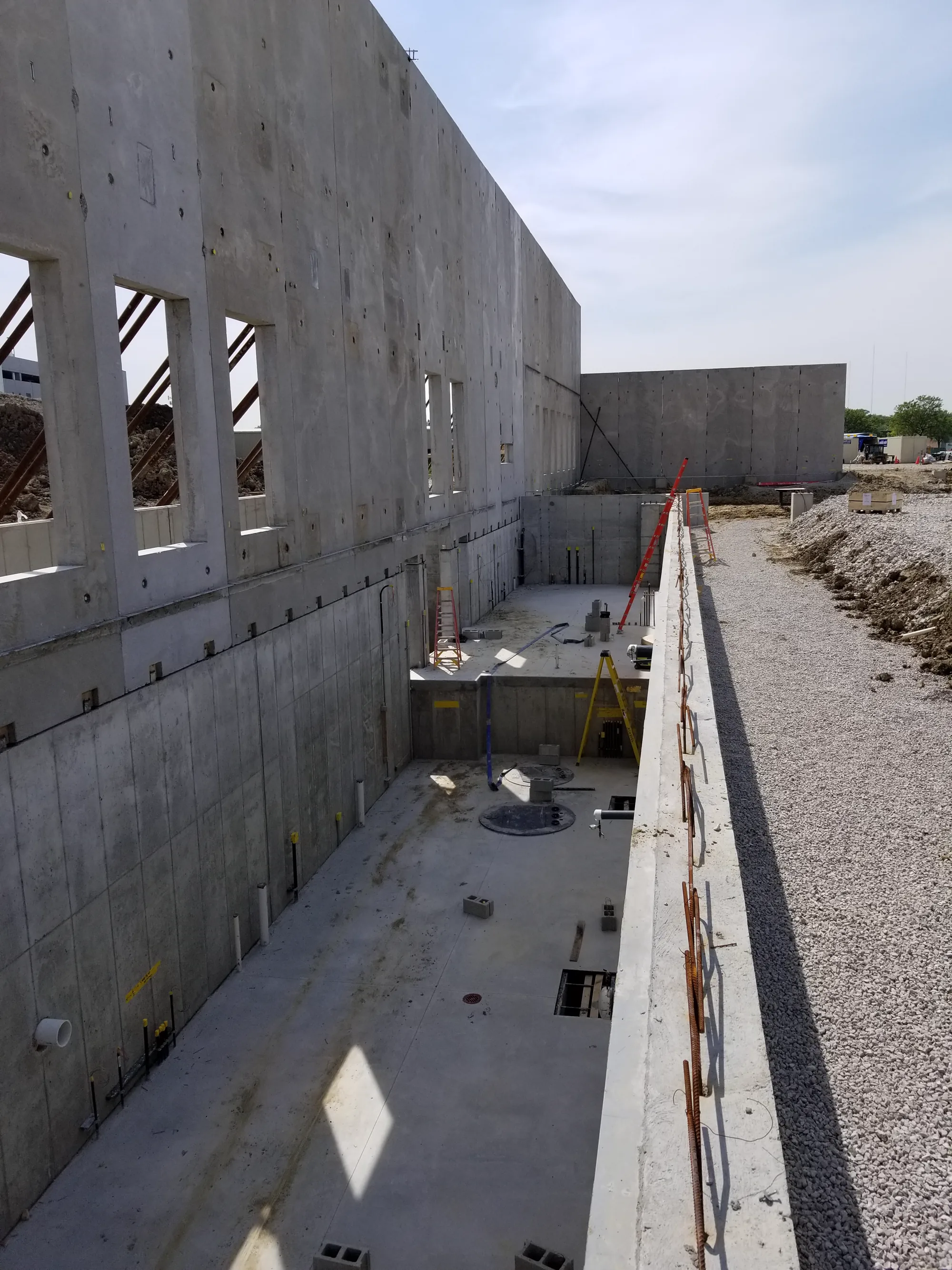 FMC Natatorium Structural Steel Erection project scope photo
