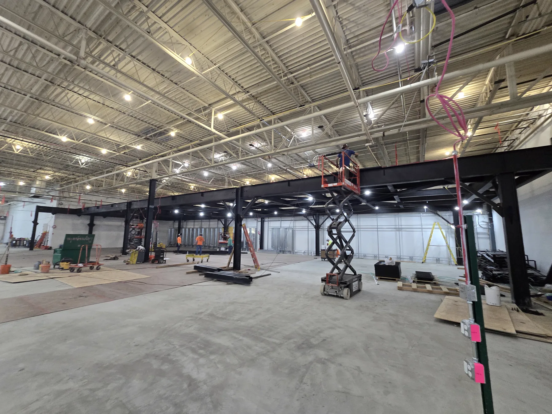 Voltage Park Data Center steel project